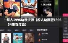 超人1996动漫资源（超人动画版1996 54集百度云）