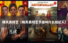 杨天真综艺（杨天真综艺节目叫什么经纪人）