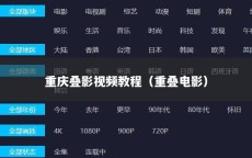 重庆叠影视频教程（重叠电影）