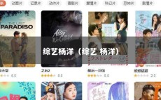 综艺杨洋（综艺 杨洋）