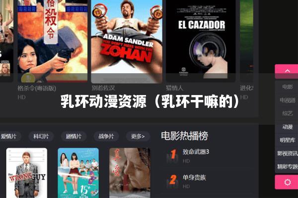 乳环动漫资源(乳环干嘛的)