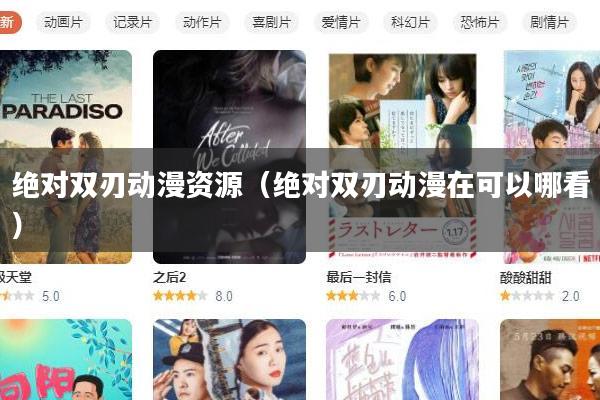 绝对双刃动漫资源(绝对双刃动漫在可以哪看)